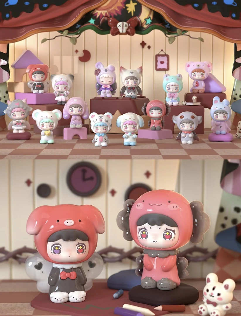 【帮拆】QUBII动物城堡里系列萌粒盲盒