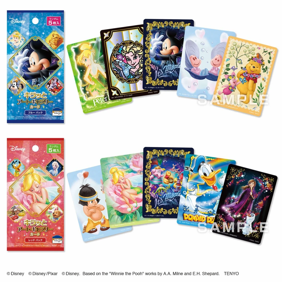 Tenyo 迪士尼 图鉴 收藏卡