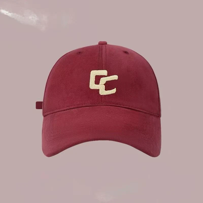 帽子-双C字母刺绣