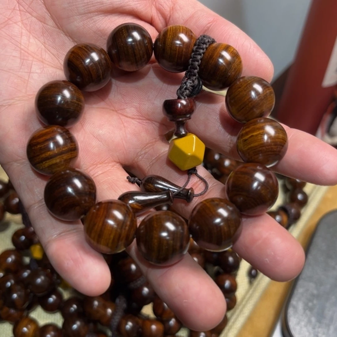 【闪购商品】黄花梨/降香黄檀手串/手链海南黄花梨1.8