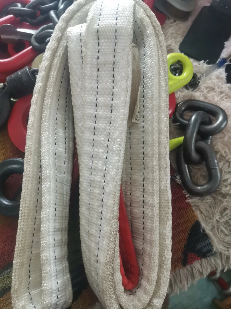 2吨2米白色吊带子