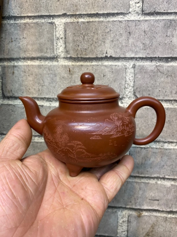 宜兴紫砂壶大彬如意