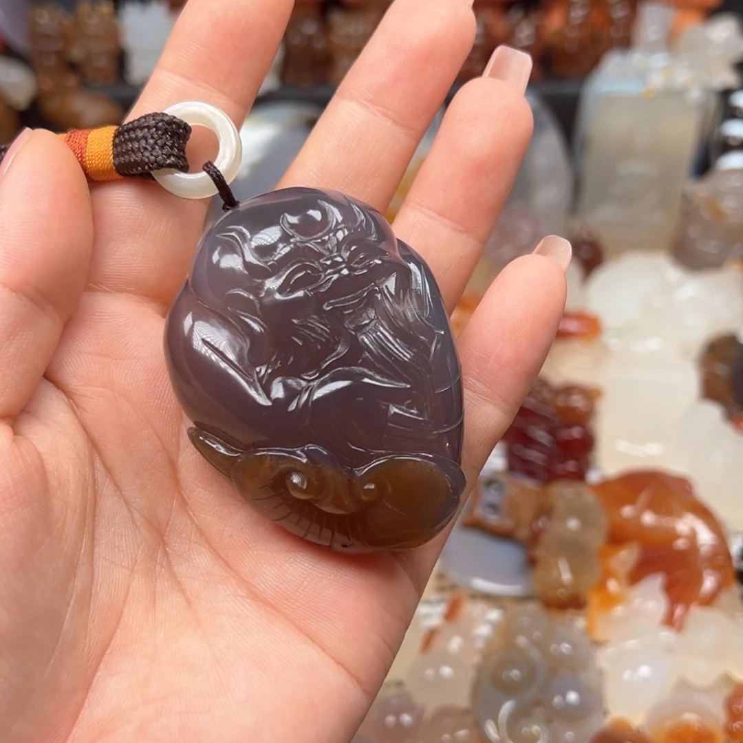 玛瑙/玉髓颈饰合金