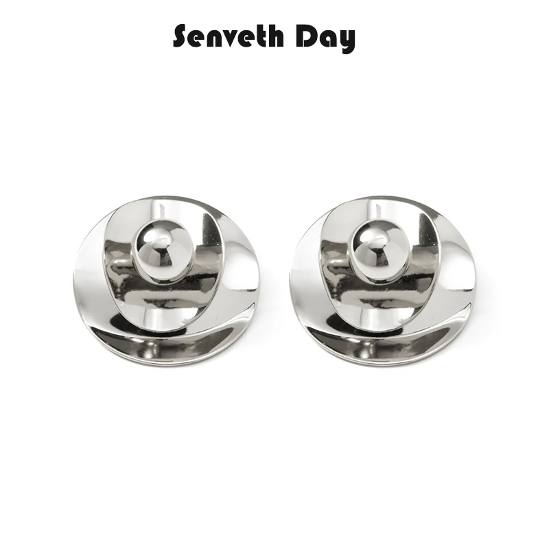 Senveth Day 铜合金耳饰 螺旋耳环百搭小众个性精致新潮