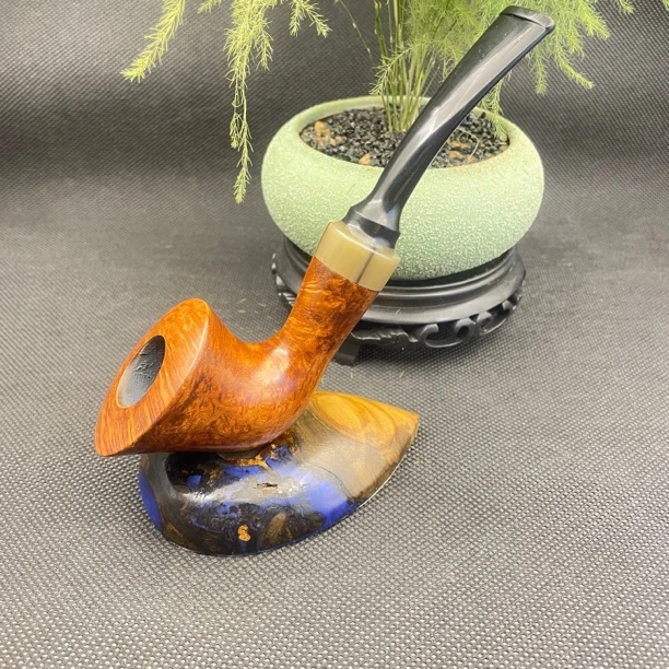 意大利进口石楠木料自式烟斗烟具