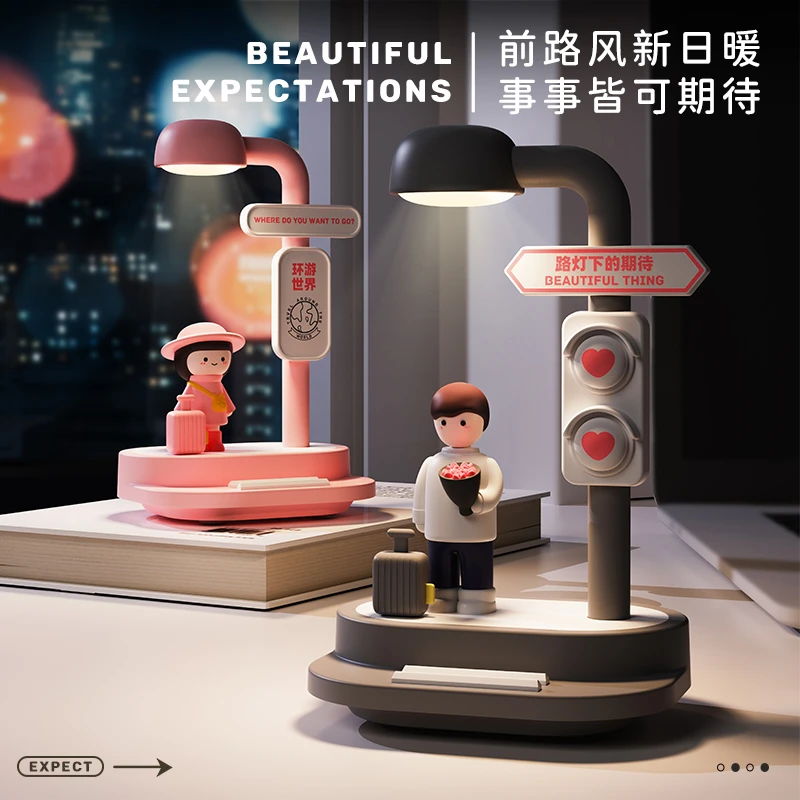 情人节礼物送女友女生闺蜜男友情侣特别有意义的纪念品创意小夜灯