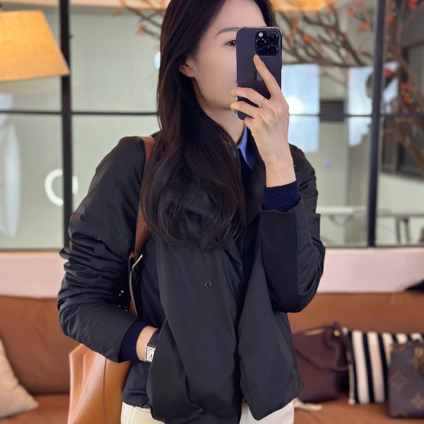 MOLANOOTD“温芷”24秋冬新款Octa防泼外套保暖上衣莫兰ML-B112301