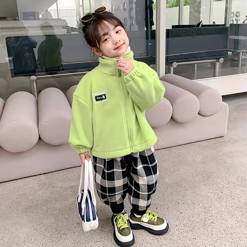 品牌青货亲子装奥利绒外套双面断码不补