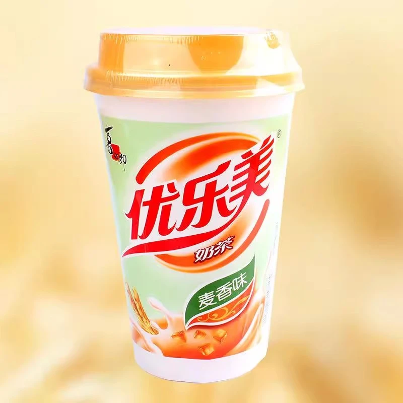 乌市发货】3杯优乐美经典椰果奶茶大杯多口味80g只卖新疆