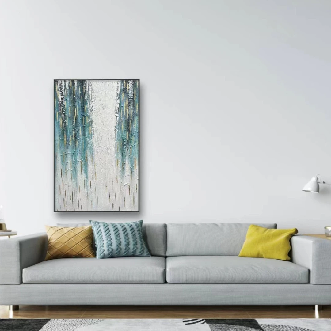 【抽象星辰】装饰画玄关沙发背景墙挂画走廊过道现代轻奢风极简挂画