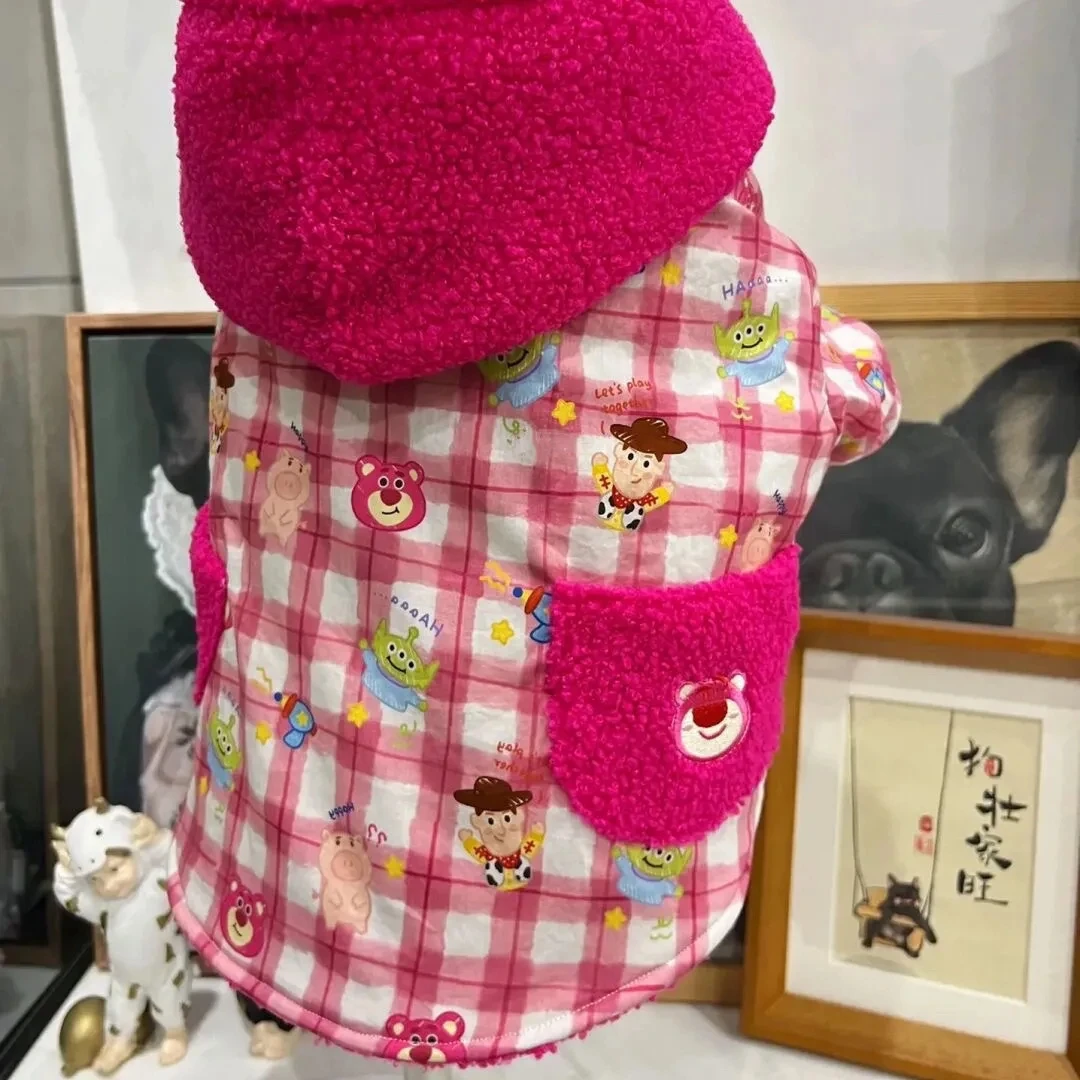 秋冬装加厚宠物棉衣泰迪贵宾比熊博美猫咪小型犬狗狗衣服冬季棉袄