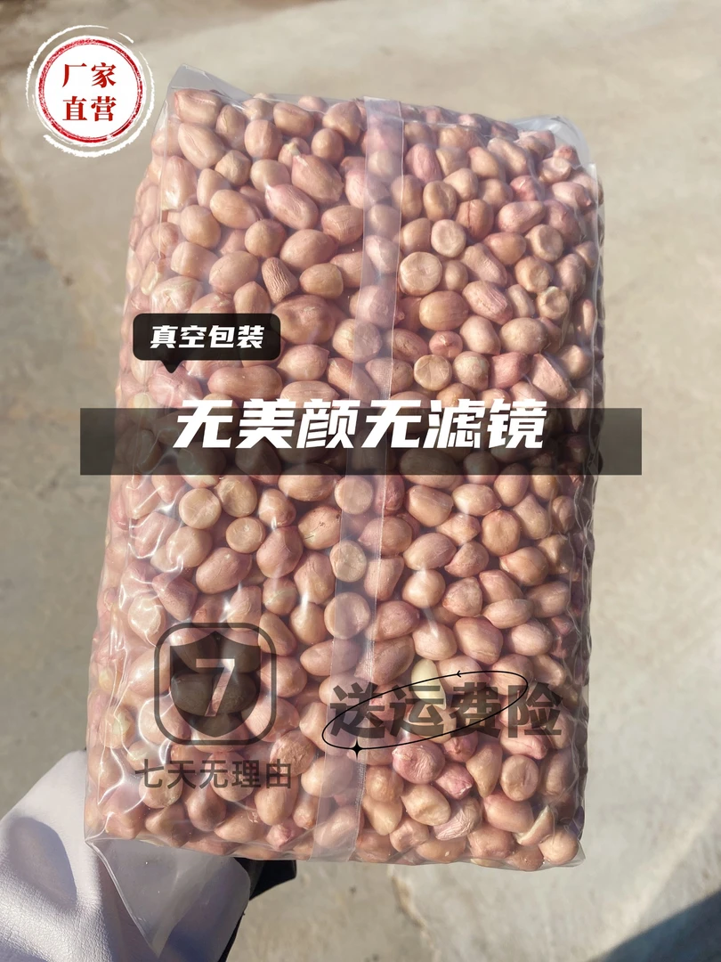 2024厂家直销南阳白沙新季生花生米新鲜脱壳品种优良新鲜批发
