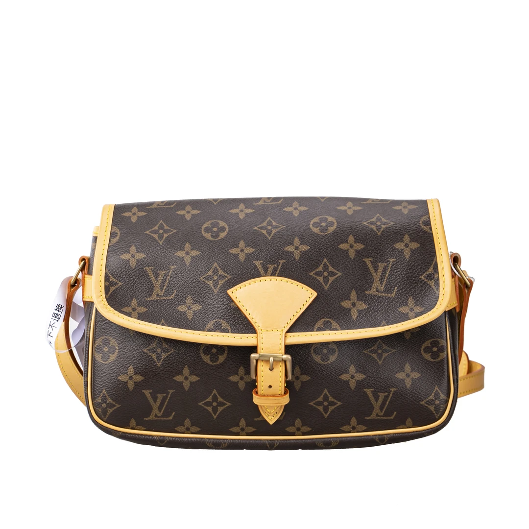 99新 LouisVuitton/路易威登  LV  老花法棍 邮差包 中古款单肩包