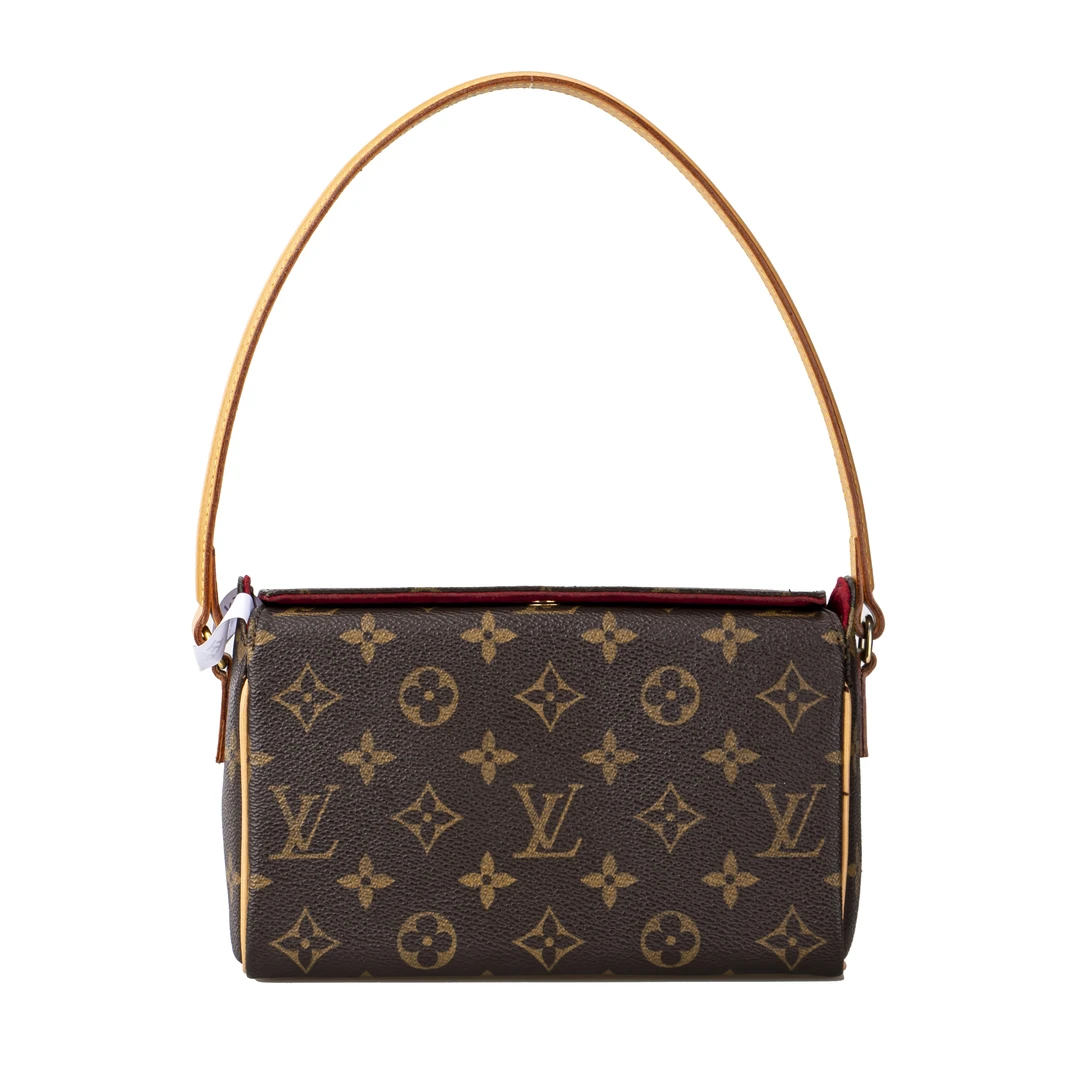 99新 LouisVuitton/路易威登  菜菜 老花表参道 单肩包植鞣革换新