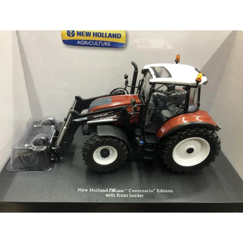 UH 1:32 New Holland T5.120 front loader纽荷兰拖拉机模型6206