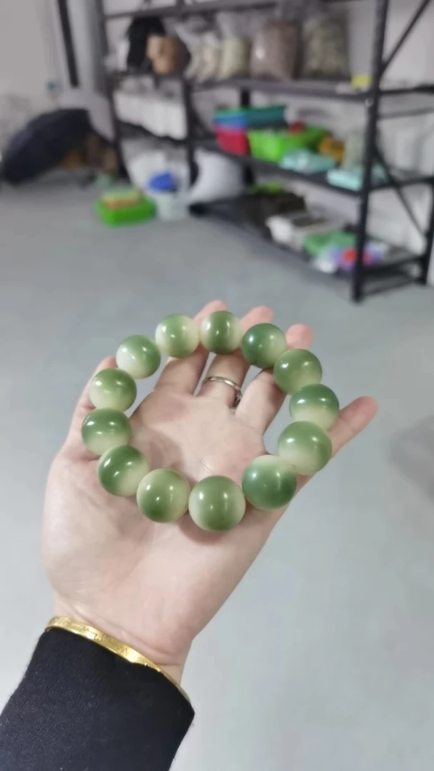 原生态菩提根一线天青提圆珠单圈手串款尺寸备注1.8或2.0