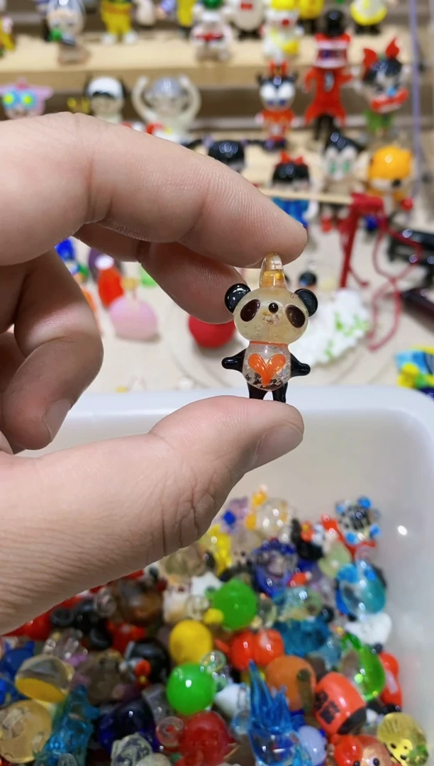 【闪购商品】琉璃手工艺品熊猫