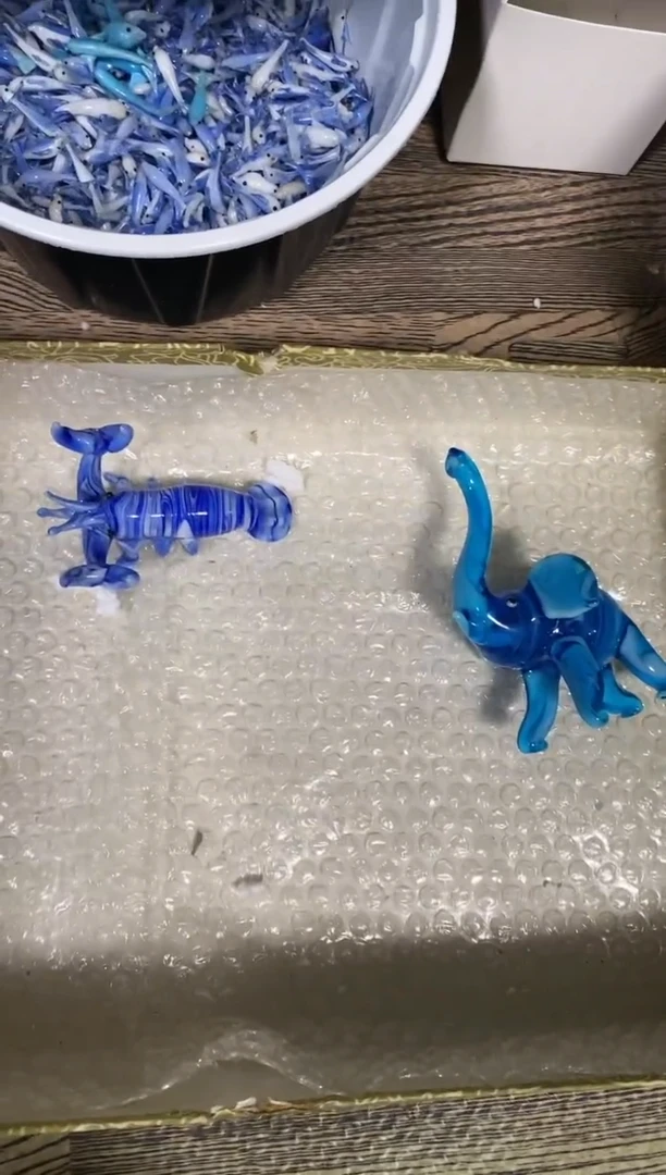 【闪购商品】琉璃手工艺品龙虾 大象