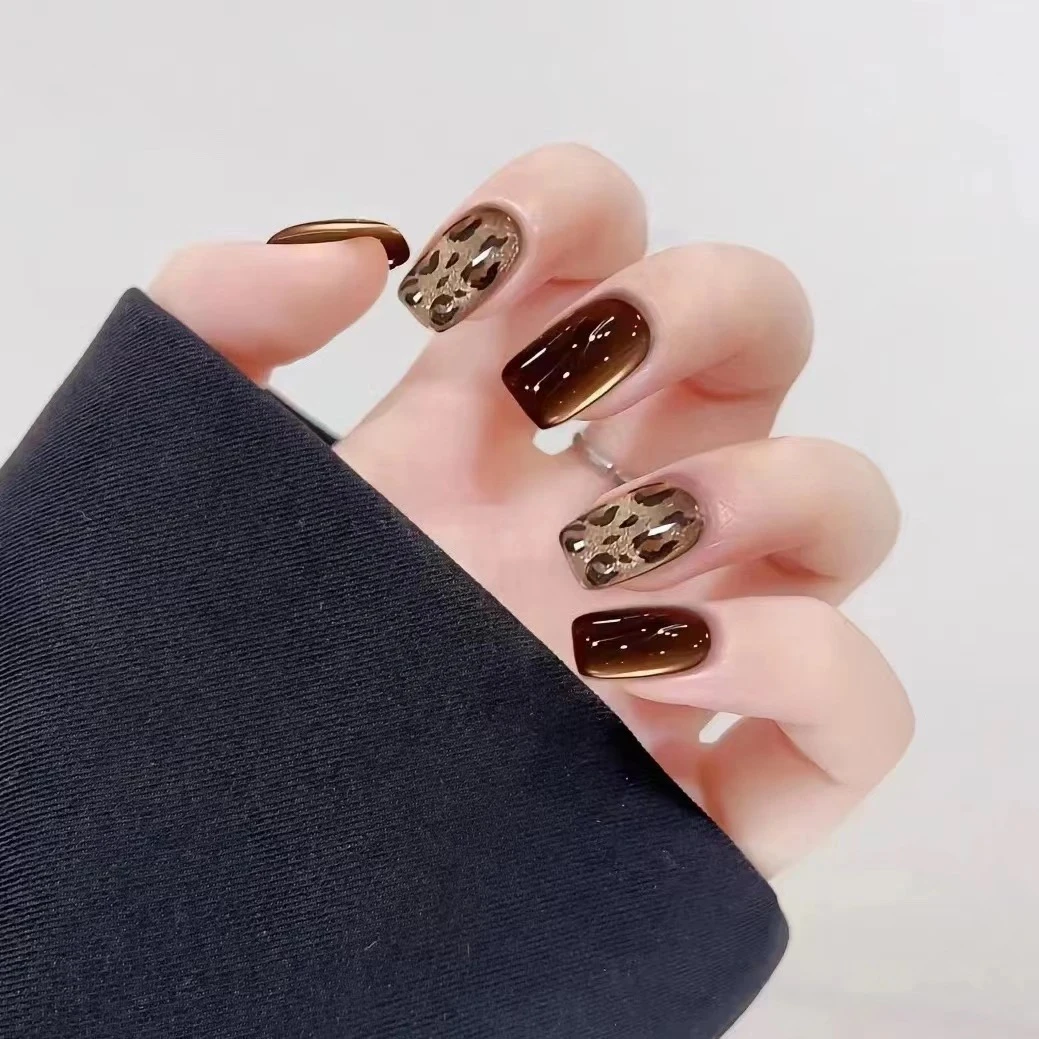 秋冬豹纹 穿戴甲