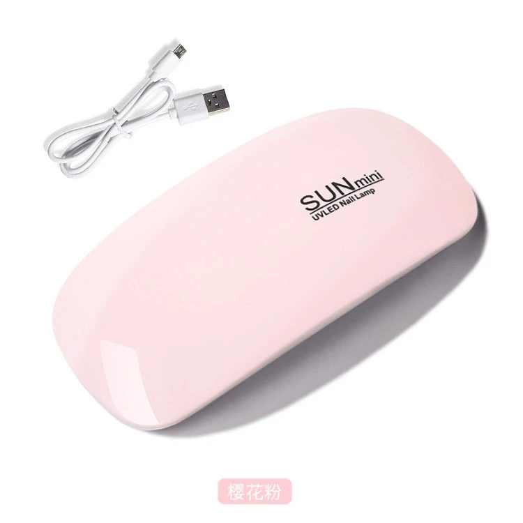 美甲光疗灯迷你美甲灯烤灯速干小型手持光疗机USB指甲灯