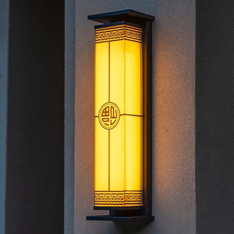 户外平盖壁灯太阳能市电铝材别墅庭院走廊阳台墙灯防水超亮院灯