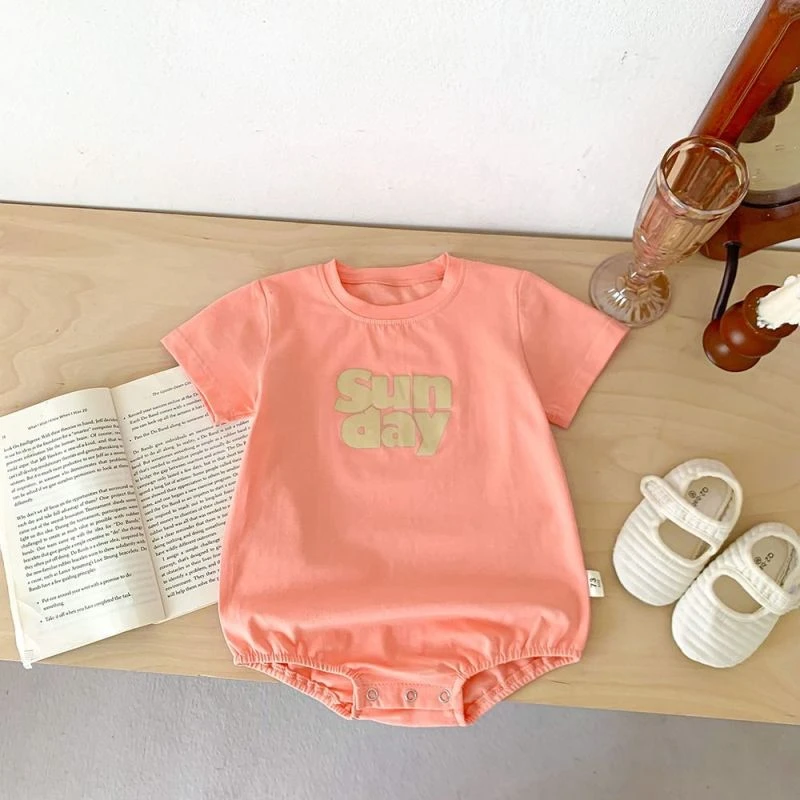婴幼儿三角爬服夏季薄款短袖哈衣新生儿连体衣男女宝宝包屁衣韩版