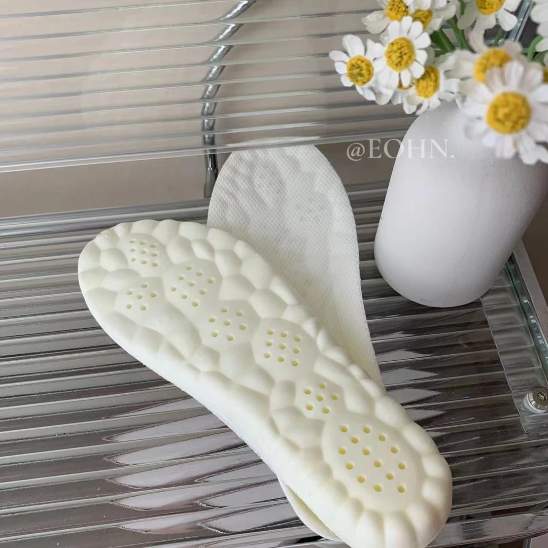 【eohn】踩屎感乳胶boost鞋垫爆米花超弹防脚痛运动减震