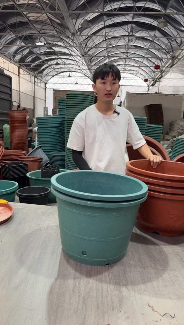 【闪购商品】46桶盆绿色5个