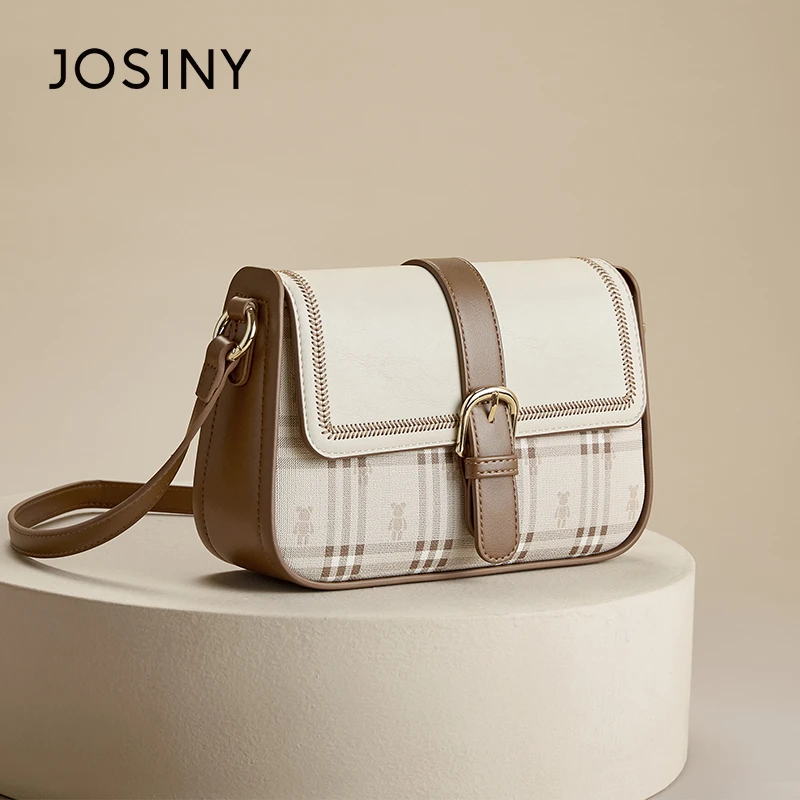 卓诗尼2024腋下包女包新款美拉德复古包包五金锁扣翻盖包通勤挎包