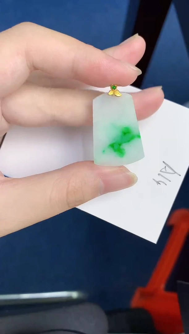 【闪购商品】翡翠颈饰18K金镶嵌000000000