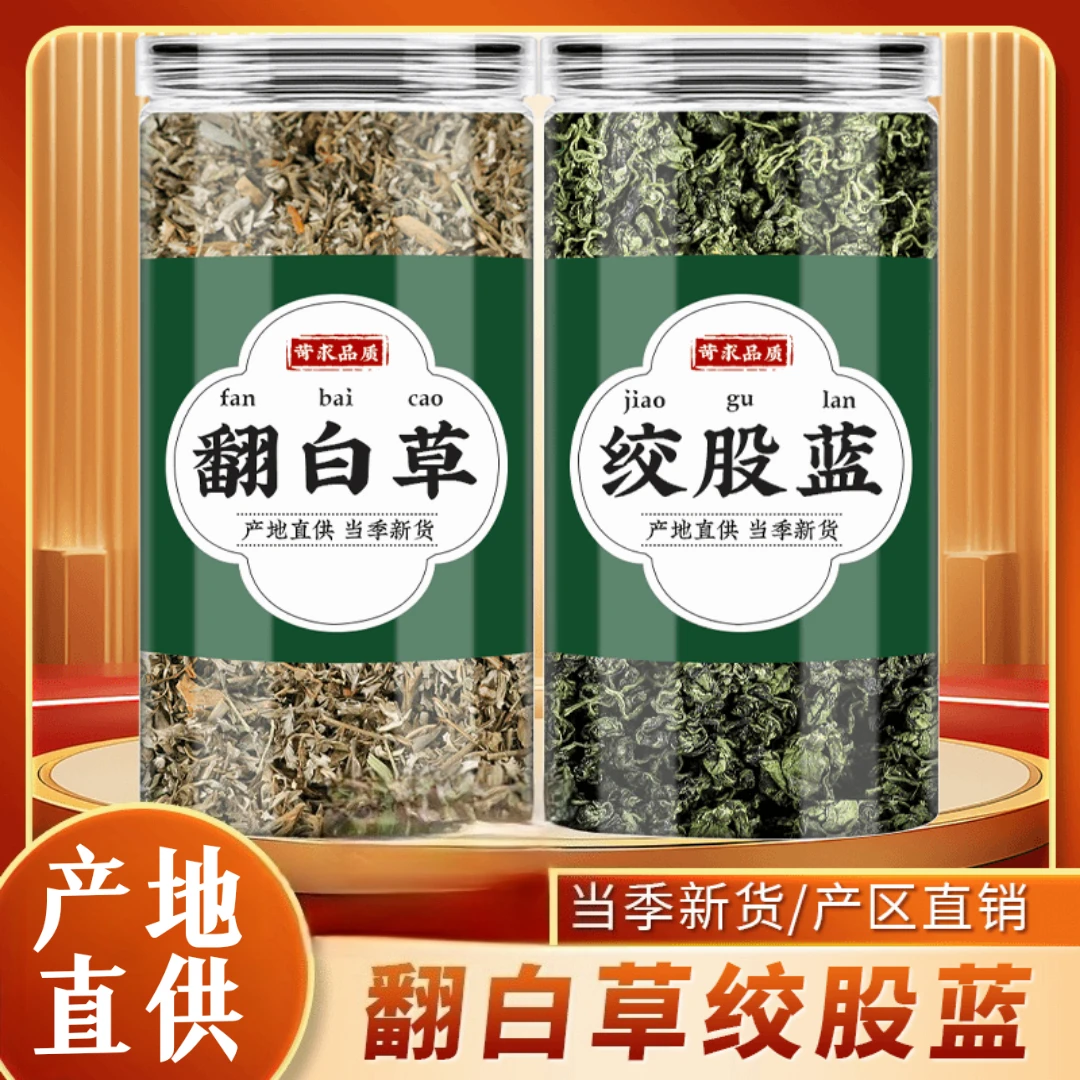翻白草绞股蓝茶煮水喝的批发胶股蓝龙须茶包新货