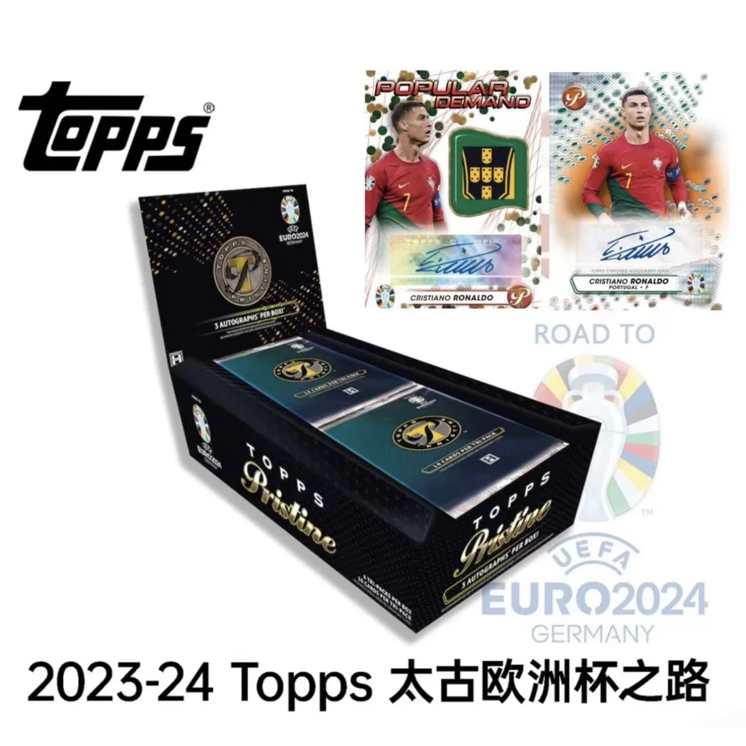 Topps【球星卡盒】2024 太古 欧洲杯之路 体育潮玩定制【默认代拆】