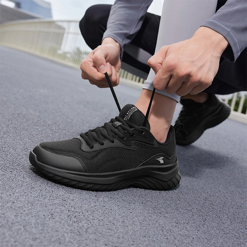 361°【柔步】男女潮流款透气减震跑步鞋百搭低帮网面慢跑鞋轻便软底