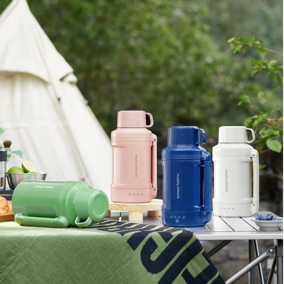 摩飞烧水杯便携式办公室烧水壶加热保温杯大容量户外宿舍车载学生