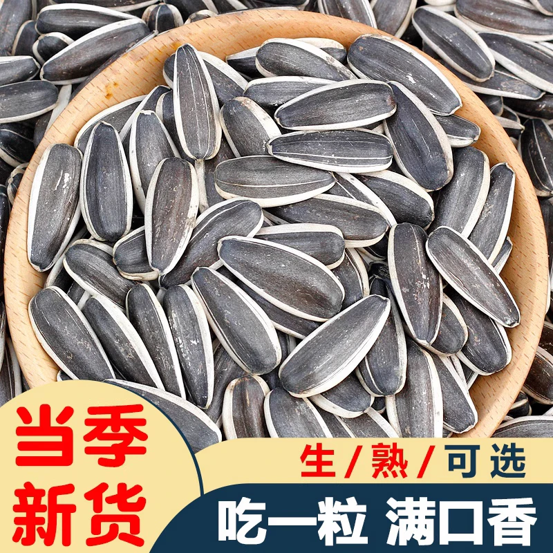 2024新货葵花籽瓜子 严选内蒙古新鲜葵瓜子原味香脆坚果零食年货