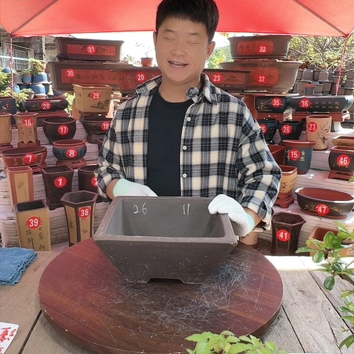 紫砂紫砂花盆工厂直发