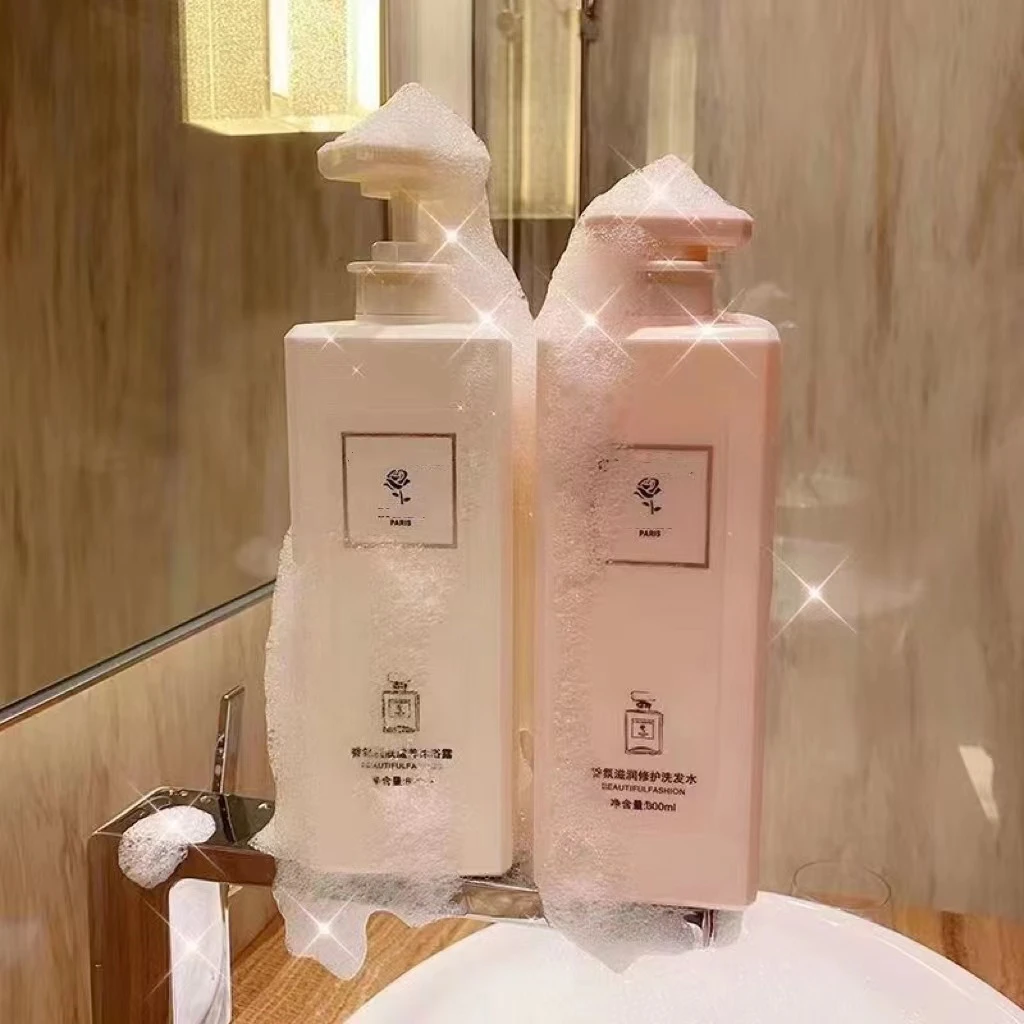 COCO香氛去屑香水沐浴露家庭装大容量学生通用持久留香滋润润肤