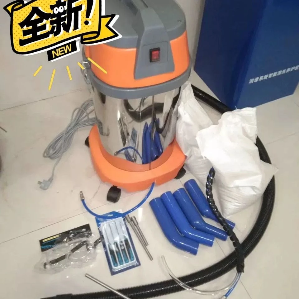 核桃砂积碳清洗机核桃沙清洗机核桃砂气门积碳清洗机清积碳设备沙