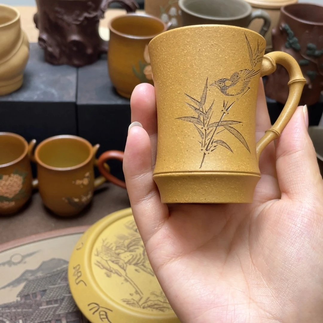 紫砂茶杯紫砂主人杯