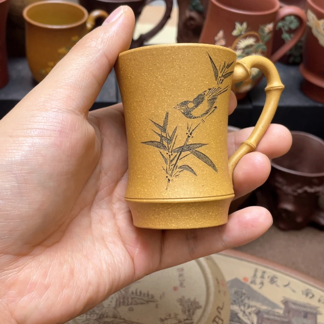 紫砂茶杯紫砂主人杯