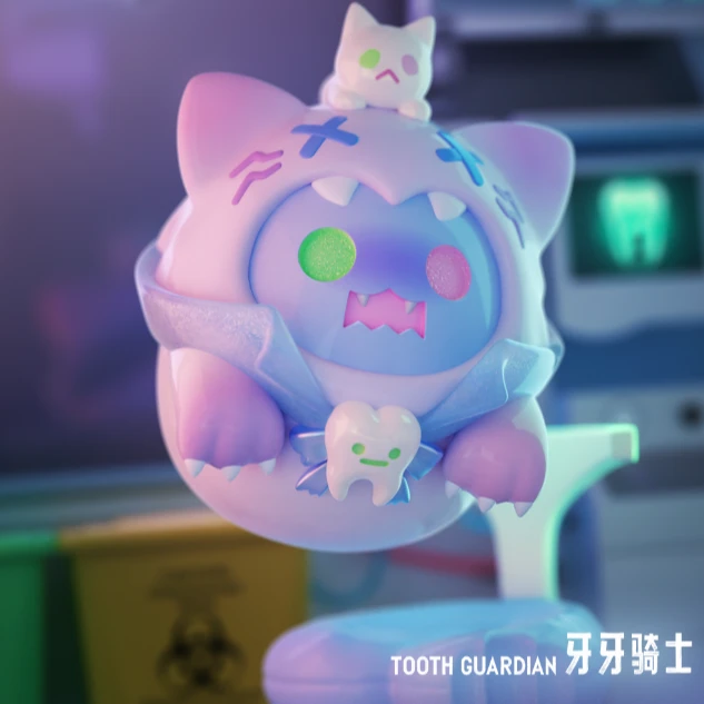 [贝贝-拆盒]幽灵熊系列盲盒拆盒拆袋