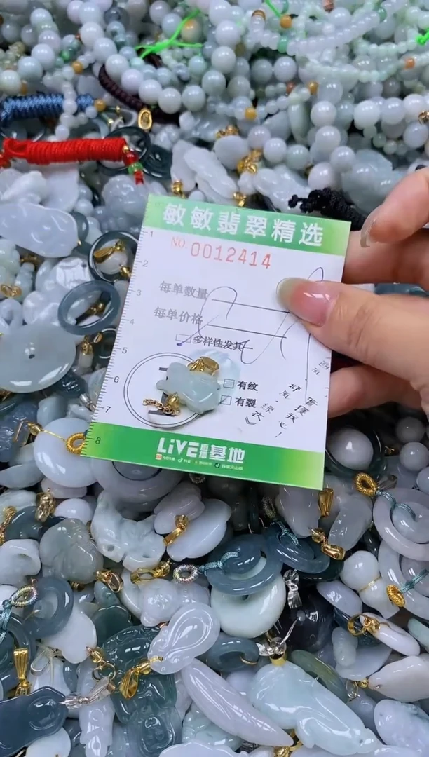 【闪购商品】翡翠颈饰未镶嵌闪购商品0012414多样性发其一