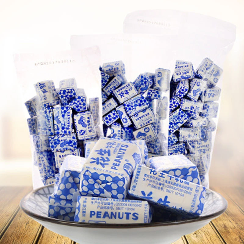 正宗花生牛轧糖  童年牛奶味糖果80后怀旧奶糖休闲零食品年货散装