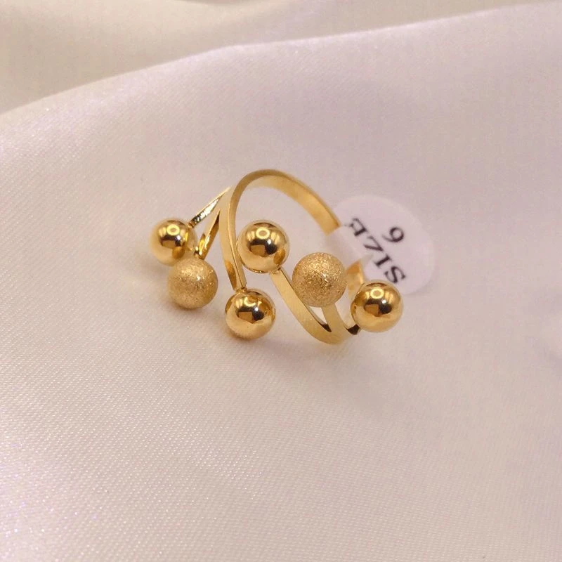 钛钢戒指 【T810】多球球有求必应款钛钢戒指