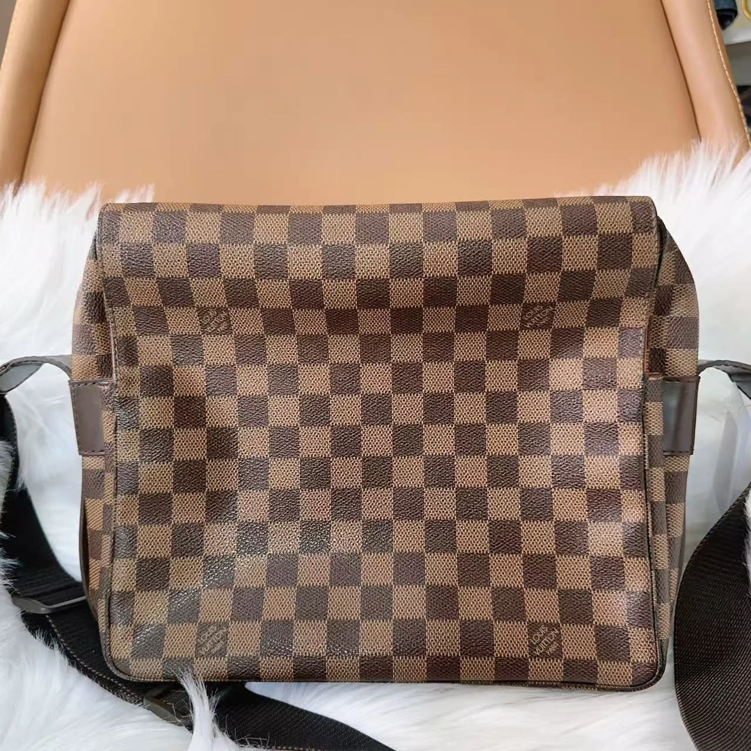 95新 LouisVuitton/路易威登 路易威登 百搭款棕棋盘格豆腐邮差