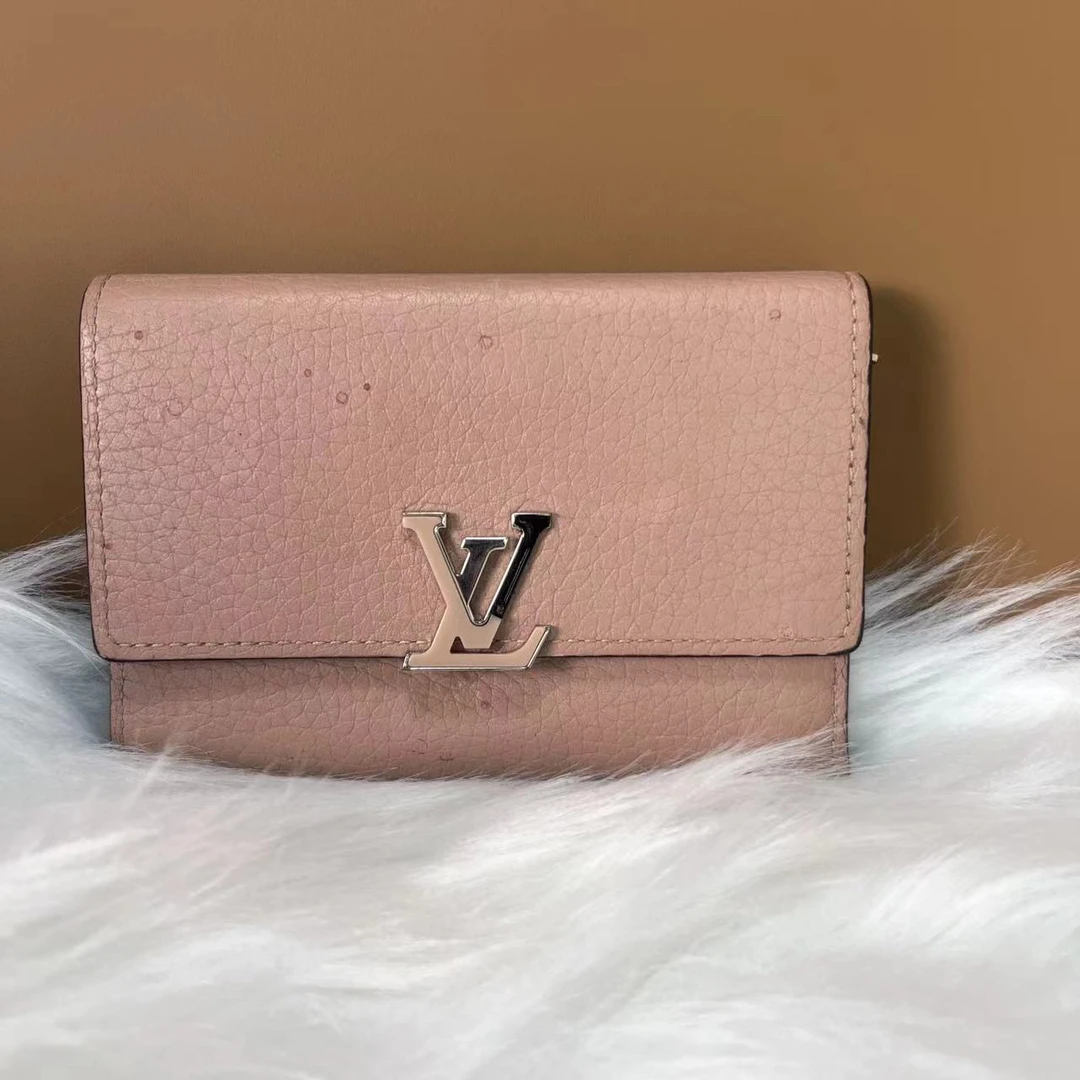 95新 LouisVuitton/路易威登 路易威登粉色woc时尚百搭单肩包G