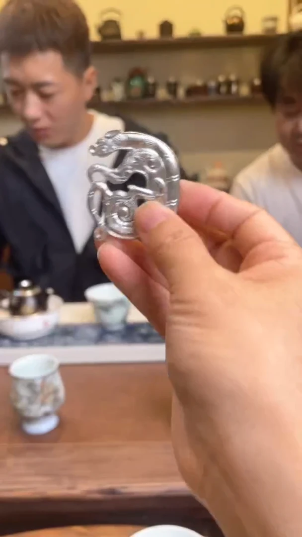 【闪购商品】紫砂茶壶纯锡龙行盖置