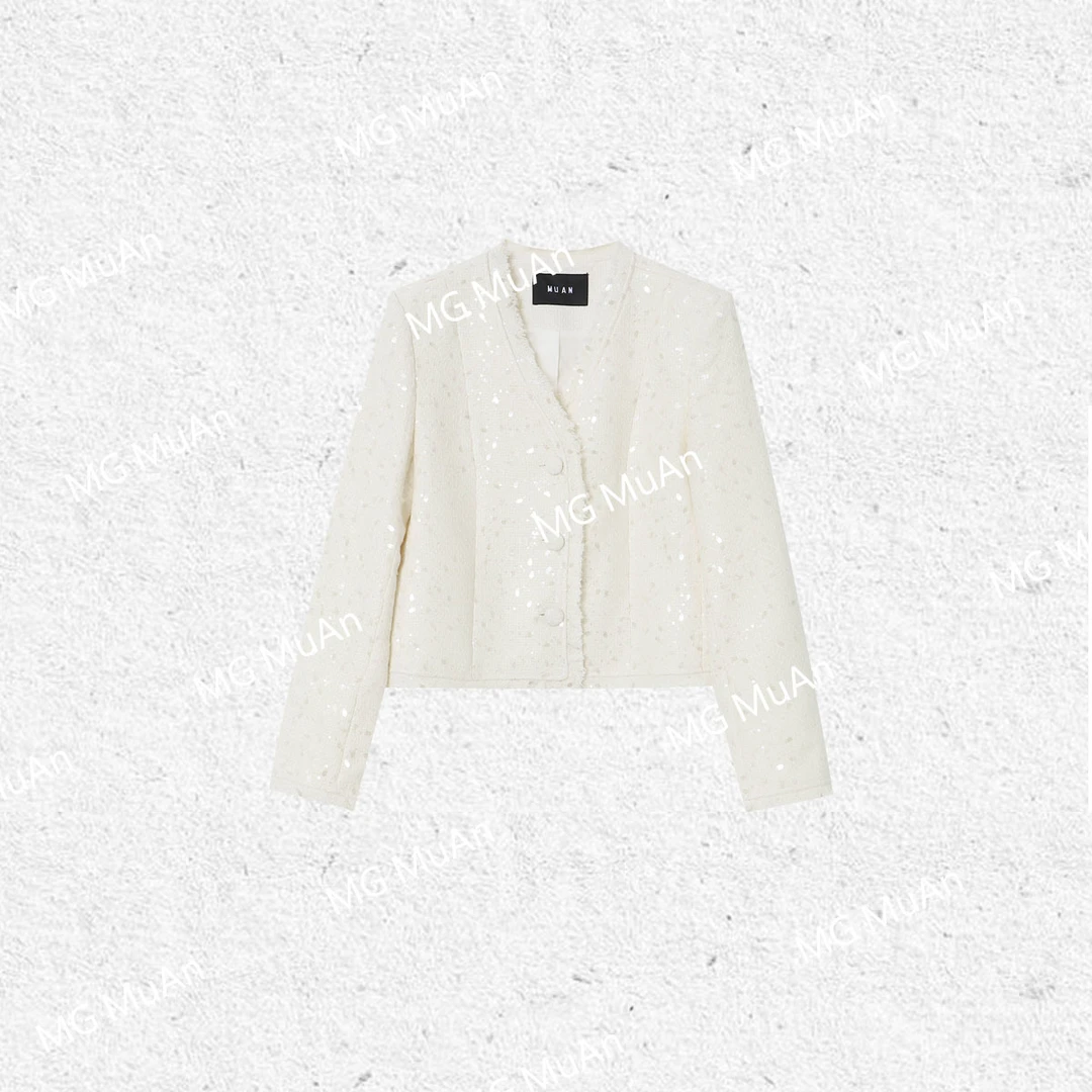 木MUAN岸：《璀璨人生外套》“闪耀系列”定制长袖外套上衣女YJ-23555