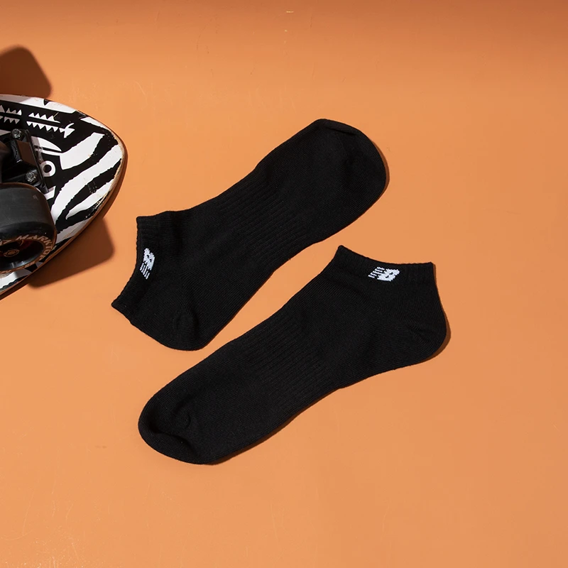 New Balance NB男女袜2025新款运动休闲舒适及踝短筒袜LAS00001BK
