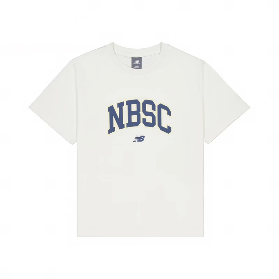 New Balance NB女装2025新款运动休闲圆领短袖T恤AWT42313CIC潮流